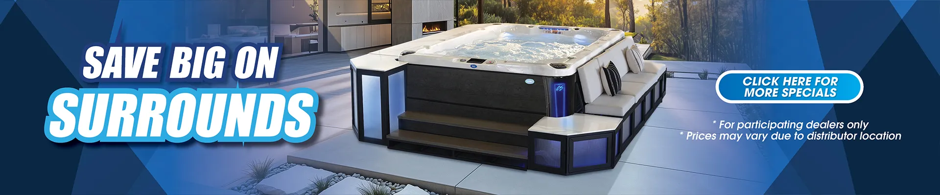 Calspas hot tub being used in a family setting - Yuba City